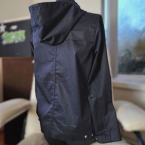 Babaton black hooded utility jacket - Picture 3 of 15